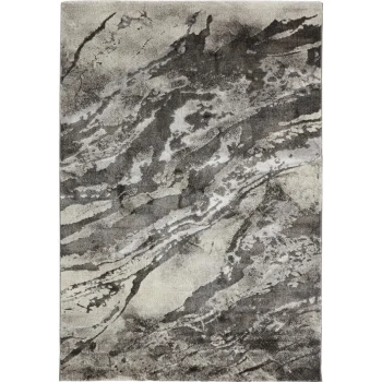 Outlet Kwantum Vloerkleed Darwin Grijs 160x230 Cm 160X230CM