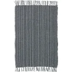 Discount Kwantum Vloerkleed Ginney Zwart