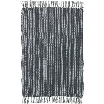 Discount Kwantum Vloerkleed Ginney Zwart