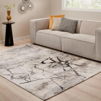 Hot Kwantum Vloerkleed Impact Grijs 160x230 Cm