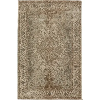 New Kwantum Vloerkleed Stanford Bruin 190x280 Cm 190X280CM