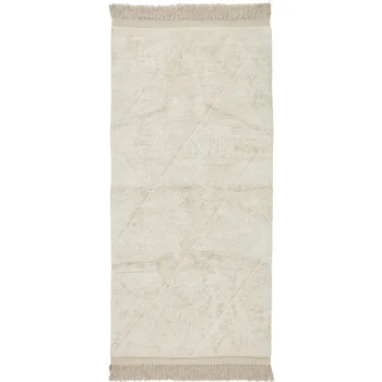 Online Kwantum Vloerkleed Tiwi Wit 80x180 Cm 080X180CM