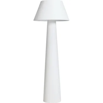 Clearance Kwantum Vloerlamp Pandia Bouclé Off-White