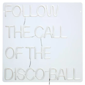 Best Kwantum Wandlamp Neon Discoball Rood