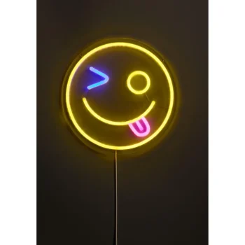 Best Kwantum Wandlamp Smiley Neon