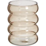 Clearance Kwantum Waterglas Wavy - 350 Ml Bruin