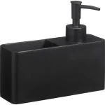 Hot Kwantum Zeepdispenser Bakje Zwart